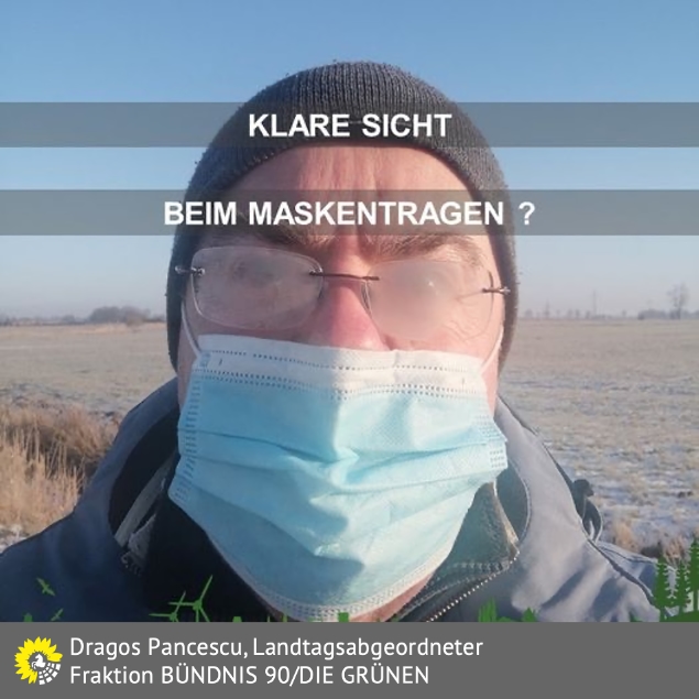 Klare Sicht beim Maske tragen