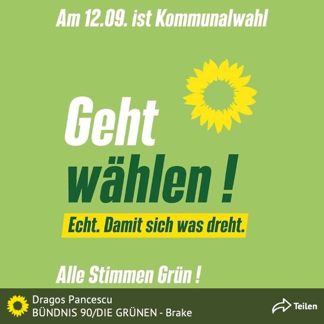 Wahlaufruf Kommunalwahl